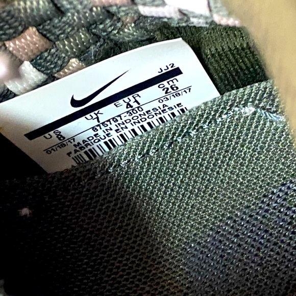 2017 Nike Air Footscape Woven NM “Sequoia” Men’s 8 Women’s 9-9.5 - Picture 8 of 16